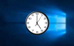 윈도우에서 작업 표시줄 시계 초단위까지 표시하기