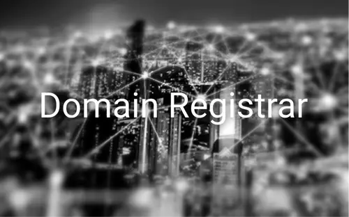 도메인 레지스터 Domain Registrar