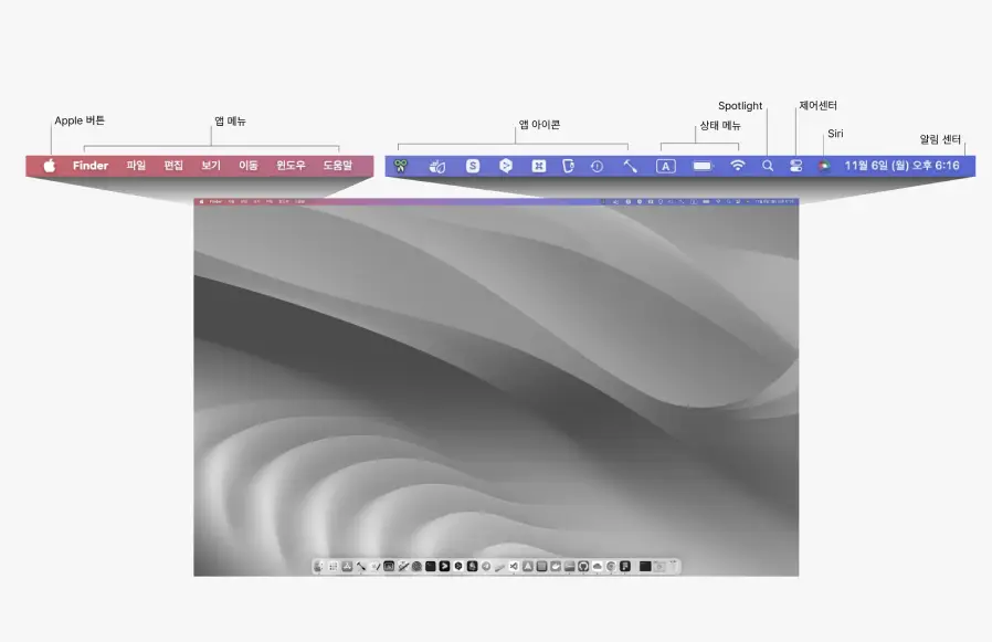 메뉴막대-주요-구성-요소